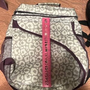 Thirty one purple tan book bag